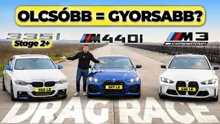 TUNING vs GY&Aacute;RI! GYORSABB AZ OLCS&Oacute;BB BMW? - 335xi Stage 2+ vs M440i B58 vs M3 Competition S58