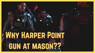 Why Mason Fight and Killed Harper? Is HARPER TRAITOR? (COD BO7 CUT SCENE)