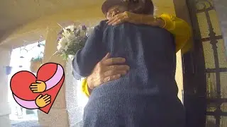 Этот момент между скорбящей женой и добрым курьером растопит ваше сердце 😭❤️