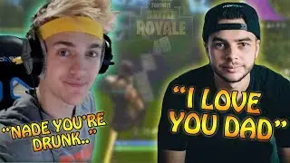 Ninja Carries A Drunk Nadeshot! (Crazy/Hilarious Highlights)