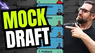 My💯PERFECT 2025 Fantasy Football Mock Draft (You Can Copy This)
