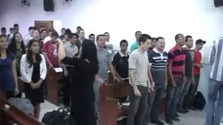 UMADEMIS Planalto - Ensaio para o Pr&eacute;-Congresso 2013 - Hino A guerra ganha est&aacute;
