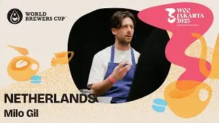 Milo Gil, Netherlands | 2025 World Brewers Cup Championship | Day 1 Round 1