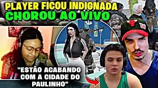 Triste!😢Paula CHOROU na LIVE🚨APÓS RP COM POLÍCIAIS NA CAPITAL - #gtarp 