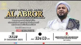 🔴[ LIVE ] RUTINAN  MAJLIS TA'LIM WAL MAULID AL ABROR | DESA : SUMBER PALUNG KEC SUMAWE MALANG