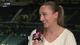 Notre Dame's Dara Mabrey talks life after basketball injury