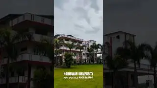Haridwar university Campus 💖 | College Review | #beautiful #campus #haridwaruniversity #admission