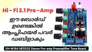 Upgrade Your Home Theater: Best 2.1 Pre-Amp Board for High Bass #pre-amp #2.1amplifier #amplifier 