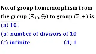 number of group homomorphism from zn to z