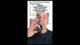 Top 3 Tech Companies Hiring in Las Vegas Right Now (2025)