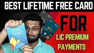 Best Lifetime Free Card for LIC Premium Payments | IDFC Bank LIC Select Credit Card Unboxing 💸🔥