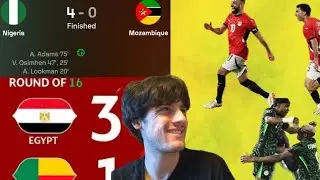 AFCON RO16 RECAP | Egypt win AET | Nigeria decimate Mozambique |
