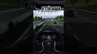 Jete kalktım ✈️ sol şerit rezerve 165+ km #shorts #ets2 #scania #jet