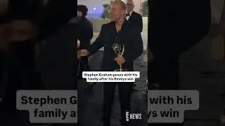 The #Emmys were a family affair for Stephen Graham🏆✨