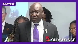 Raw video: Attorney Ben Crump, Sonya Massey's family address Sheriff Jack Campbell's retirement