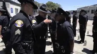 Video #3 Long Beach Police Department Class 87 of Long Beach Police Academy as they go through a ins