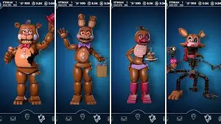 FNAF Chocolate Toy Animatronics Workshop Animations