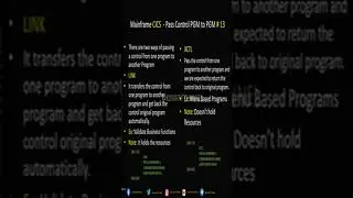 Mainframe CICS - Pass Control from Program to Program