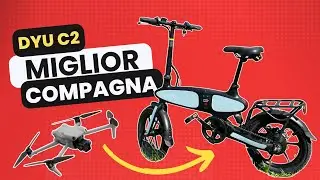 DYU C2 e DRONI: La E-Bike PERFETTA per le tue ESCURSIONI FOTOGRAFICHE