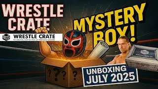 WRESTLE CRATE UK | MONTHLY MYSTERY BOX | JULY 2025 UNBOXING | FREE CODES IN DESCRIPTION