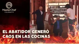 El abatidor volvi&oacute; a descontrolar Masterchef Celebrity y el jurado tuvo que intervenir