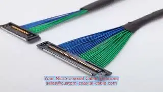 I-PEX 20496-R32T 50-ohm micro-coax factory coaxial cable cost IPEX 20878-040T-01 PCIe Connector Wire