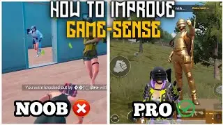 HOW TO IMPROVE GAME-SENSE IN 3.8 UPDATE BGMI 🔥😱