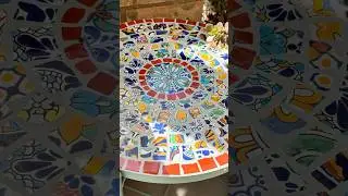 I Built A Mosaic Table Using Only Broken Tiles