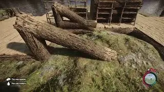 REBUILDING my Log Transportation house in Sons of Forest.