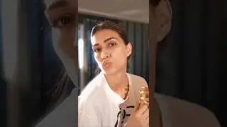 #kritisanon showcases her early morning prep routine #makeuproutine #makeup #grwm #shorts