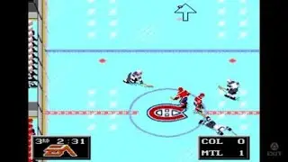 NHL&reg; 94 Rewind HABS vs Quebec regular season arcade edition Highlights 2 Game 6 Spectacular save