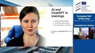 European Rail Safety Days 2023 - Day1 - Session 4 Learning from monitoring (part5/8)