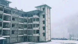 Snow fall in GCP Rohru