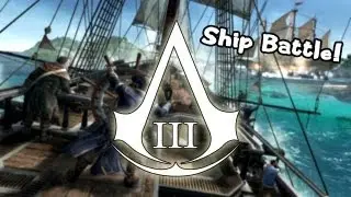 Assassin's Creed 3 Ship Battle in a Storm