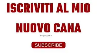 Iscriviti al mio nuovo canale YouTube.Subscribe to my new YouTube channel.👍👍👍👍🥰🥰