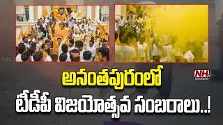 TDP Victory Celebrations In Anantapur | AP Election Results 2024 | TDP Leaders | AP News | NHTV