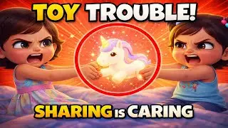 Devu & Lechu &ndash; Toy Trouble 🦄 | Sharing is Caring | Kids Story Animation | 3D cartoon | Two Sisters