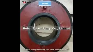 Tobee&reg; Rubber Lined Slurry Pump Wetted Parts Throat Bush E4083WRT1R55