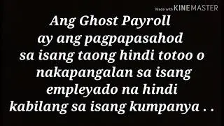 Ghost Payroll