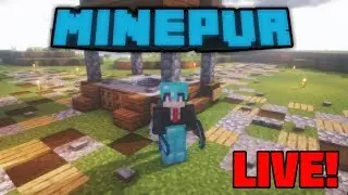 Minepur  | Transporting Villagers! | Stream w/ Raavan