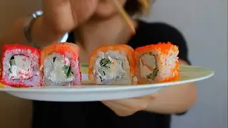 БАТЛ МЕЖДУ СУШИ РОЛЛАМИ / SUSHI BATTLE #sushi#rolls#delivery
