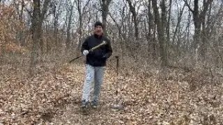 Why does Christian James have to BP his pure in the wilderness?
