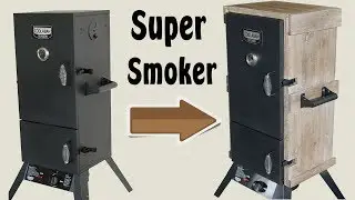 DIY Super Smoker Cheap way to Insulate Vertical BBQ Gas Pit Smoker Maximum Heat & Fuel Efficiency