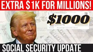 СРОЧНО! НОВЫЕ 1000 ДОЛЛАРОВ ЗА МИЛЛИОНЫ ПО НОВОМУ ПЛАНУ ТРАМПА! Выплаты SSA, SSI, SSDI | Социальн...