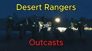 Outcast vs Desert Rangers Tribe Gang War
