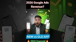 2026 Google Ads Revenue? | NEW vs OLD APP Ads Revenue | App Development | #Shorts