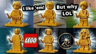 LEGO Harry Potter 2021 Anniversary Minifigs! WEIRD choice, nice GOLD!