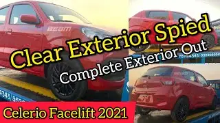 2021 Celerio Facelift Clearly Exterior Spied || All Exterior Features Explained