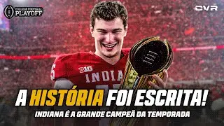 P&Oacute;S-JOGO: INDIANA &Eacute; CAMPE&Atilde; NACIONAL! Review #1 Indiana 27-21 #10 Miami