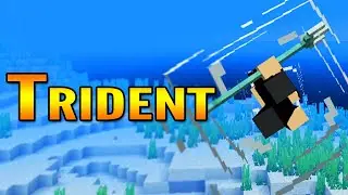 Minecraft 1.13 Trident Showcase (Minecraft 1.13 Aquatic Update)